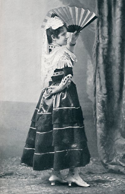 Eine spanische Tänzerin, 1912 von Unbekannt