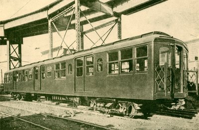 A Steel Car, New York Underground and Elevated Electric Railways, 1930. af Unbekannt