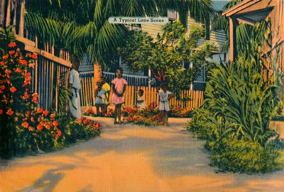 A Typical Lane Scene, c1940