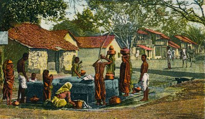 A Village in Bombay Præsidentskab, 1906 af Unbekannt