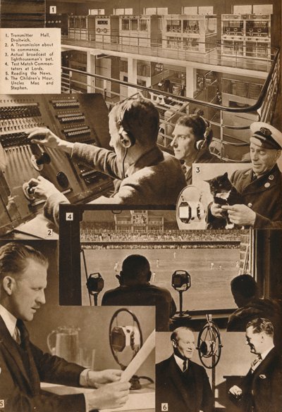 Et besøg på BBC 1-6, 1937 af Unbekannt