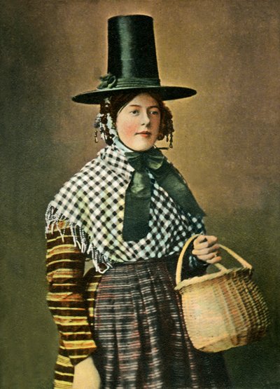 Et walisisk kostume, c1904. af Unbekannt