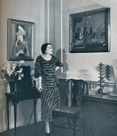 Et hjørne i Lady Jowitts hus, 1934 af Unbekannt
