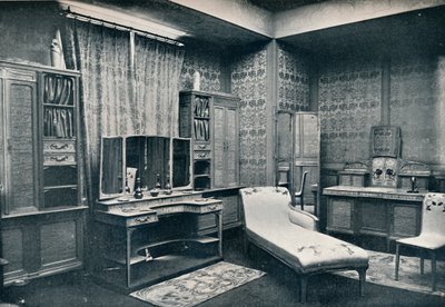 Et omklædningsrum af Georges de Feure 18681943, 1900 af Unbekannt