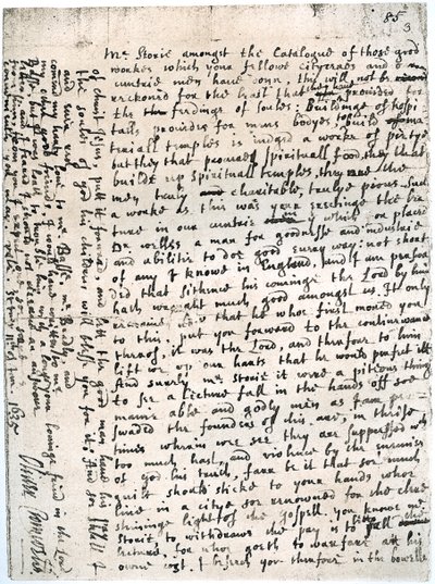 Et brev til en hr. historie af Oliver Cromwell, St Ives, 11. januar, 1635-1636, 1899 af Unbekannt