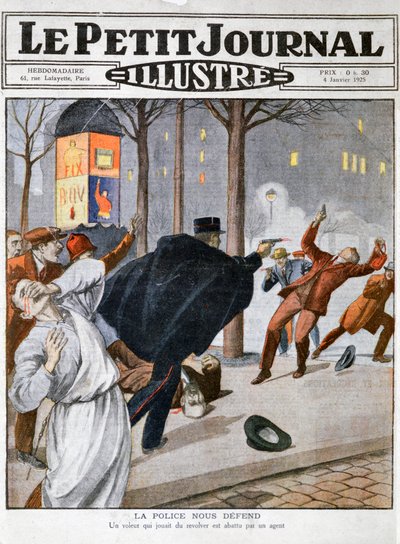 En politiskyderi, 4. januar 1925 af Unbekannt