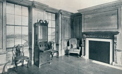 Et værelse på c1740 fra 63, Mansell Street, c1740 af Unbekannt