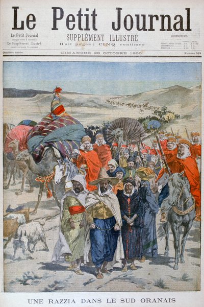 En runde op i det sydlige Oranais, Algeriet, 1900 af Unbekannt