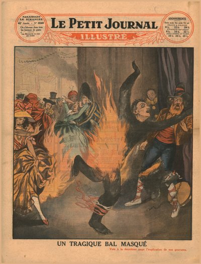 Et tragisk maskebal, 1930. af Unbekannt