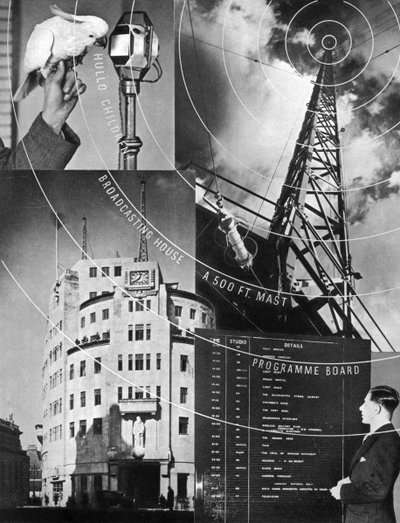 Et besøg på BBC, 1937 af Unbekannt