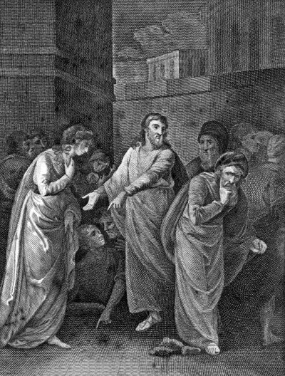 En kvinde anklaget for utroskab, 1813 af Unbekannt