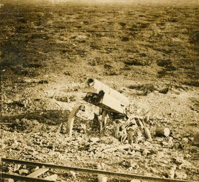 Forladt 155 kanon, c1914-c1918 af Unbekannt