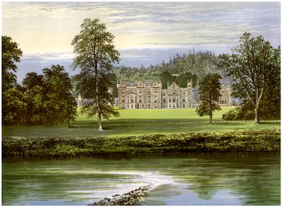Abbotsford, Roxburghshire, Skotland, hjemsted for familien Scott, c1880 af Unbekannt