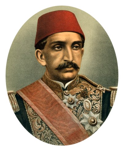 Abdul Hamid II, sultan af Tyrkiet, slutningen af det 19. århundrede af Unbekannt