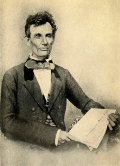 Abraham Lincoln, 1854, 1930. af Unbekannt