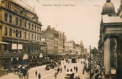 Adderley Street, Cape Town, c1900 af Unbekannt