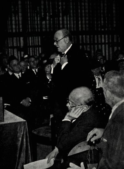 Henvender sig til et fransk publikum, 24. september 1936, 1945. af Unbekannt
