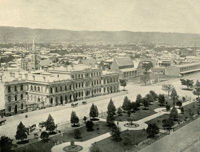 Adelaide, fra Post Office Tower, 1901. af Unbekannt