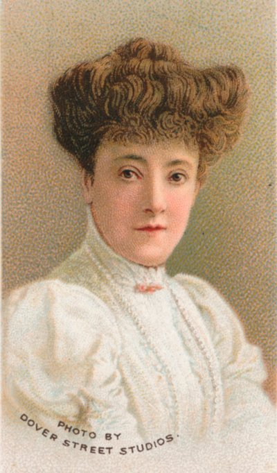 Adelina Patti 1843-1919, spanskfødt operasangerinde, 1911 af Unbekannt