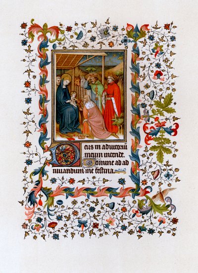 Tilbedelse af Magi, c1420 af Unbekannt