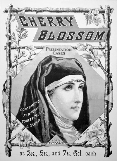 Annonce for Cherry Blossom toiletartikler, 1893 af Unbekannt