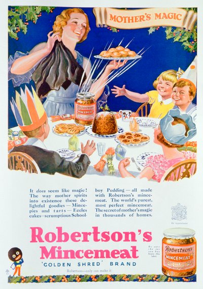 Annonce for Robertsons Mincemeat, 1933 af Unbekannt