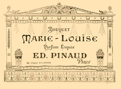 Annonce for Marie-Louise parfume, 1903. af Unbekannt