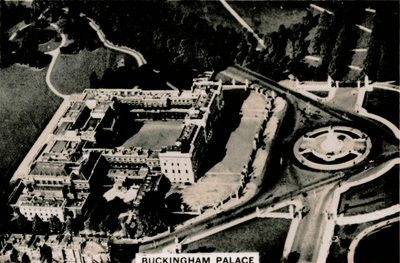 Luftaufnahme des Buckingham Palace von Unbekannt