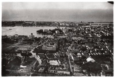 Luftfoto af Recife, Brasilien, fra en Zeppelin, 1930 1933 af Unbekannt