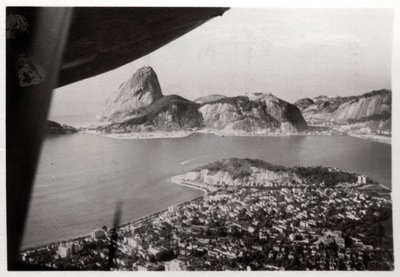 Luftfoto af Rio de Janeiro, Brasilien, fra en Zeppelin, 1930 1933 af Unbekannt