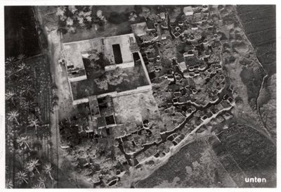 Luftfoto af en landsby, Egypten, 1931 1933 af Unbekannt