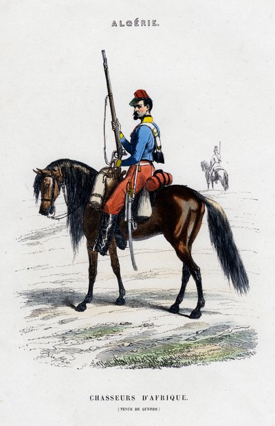 African Light Horse, fransk hær i Algeriet af Unbekannt