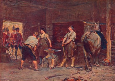 Efter Culloden: Rebel Hunting, 1905 af Unbekannt