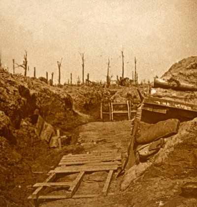 Efter bombardement, c1914-c1918 af Unbekannt