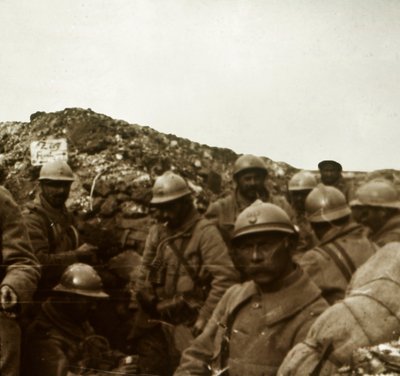 Efter angrebet, Artois, det nordlige Frankrig, c1914-c1918 af Unbekannt