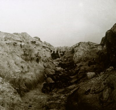 Efter angrebet, Rozieres, Frankrig, c1914-c1918 af Unbekannt