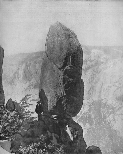 Agassiz-søjlen, Yosemite, c1897. af Unbekannt
