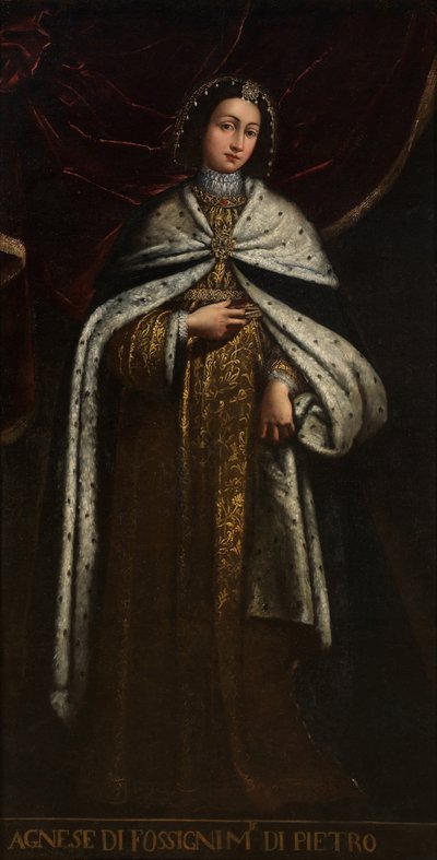 Agnes af Faucigny, kone til Peter II, greve af Savoyen af Unbekannt