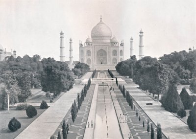 Agra. Taj Mahal, c1920. af Unbekannt