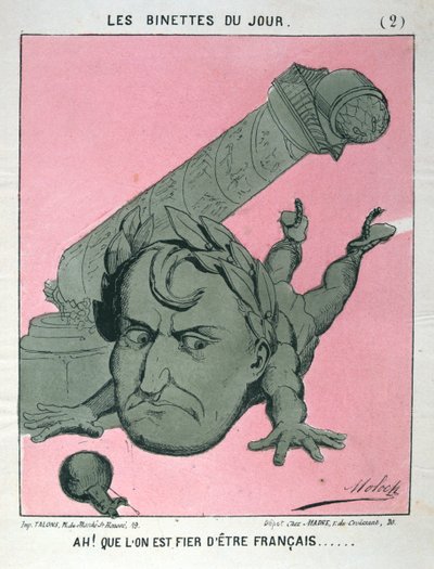 Ah! At vi er stolte af at være franske, 1871 af Unbekannt