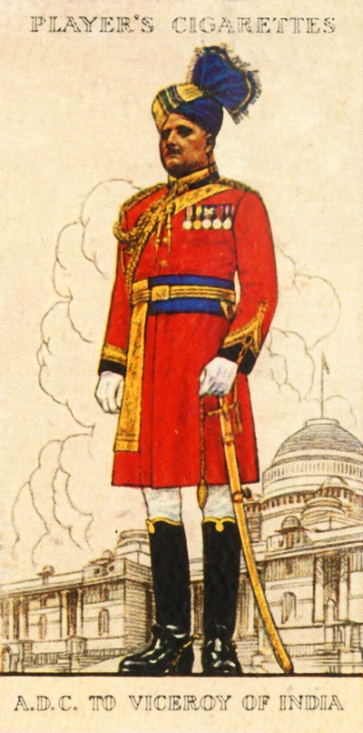 Aide-De-Camp til vicekongen af Indien, 1936. af Unbekannt
