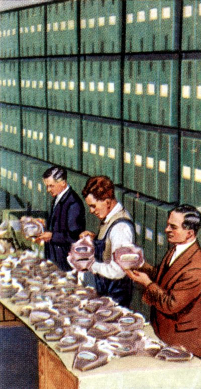 Air Raid Precautions, cigaretkort, britisk, 1938 af Unbekannt