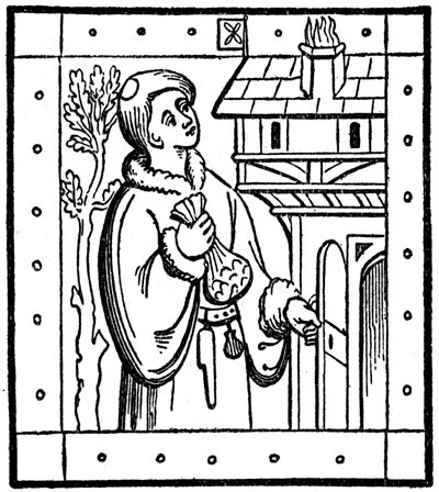 Alan Middleton, samler af huslejer, 1400-tallet, 1910 af Unbekannt