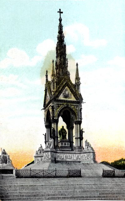 Albert Memorial, London, 20. århundrede af Unbekannt