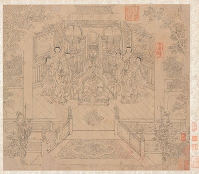 Album med daoistiske og buddhistiske temaer, 1200-tallet. af Unbekannt