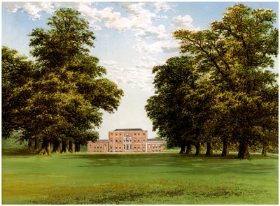 Aldby Park, Yorkshire, hjemsted for familien Darley, c1880 af Unbekannt