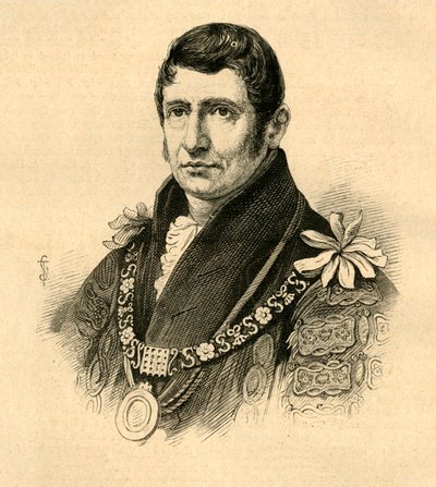 Alderman Waithman, fra et autentisk portræt, 1897. af Unbekannt