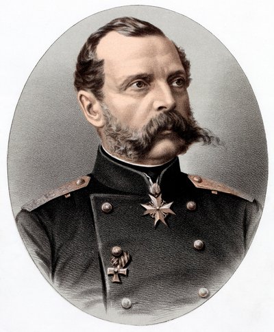 Alexander II 1818-1881, zar af Rusland fra 1855, c1880 af Unbekannt