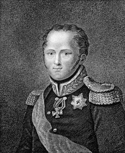 Alexander I, Tsar of Russia, 1817 af Unbekannt