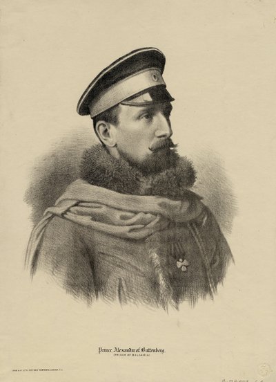 Alexander Joseph 1857-1893, Prins af Bulgarien, 1880 af Unbekannt